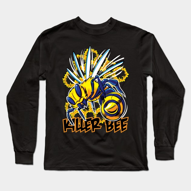 Killer Bee with sharp stinger Long Sleeve T-Shirt by eShirtLabs